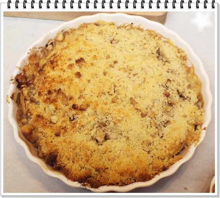 crumble aux endives ...