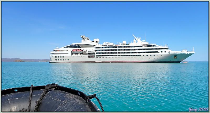 20/09/2022 : après la longue recherche de Crocodile marin (Crocodylus porosus) à Porosus Creek, enfin nous en verrons un ! - Hunter River - Prince Frederick Harbour - Kimberley - Australie