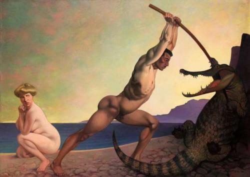 Felix Vallotton's Mythology Paintings