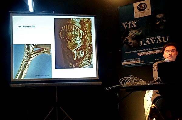 "Le prince de Lavau" une conférence de Bastien Dupuis, archéologue à l'I.N.R.A.P, proposée par les Amis du Musée du Pays Châtillonnais-Trésor de Vix