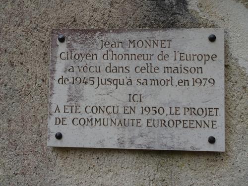 La maison de Jean Monnet, à Bazoches-sur-Guyonne (Yvelines)