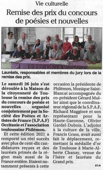 ECHOS DU 26 JUIN