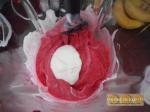 Glace minute à la framboise 