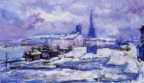 Peinture de : Albert Lebourg