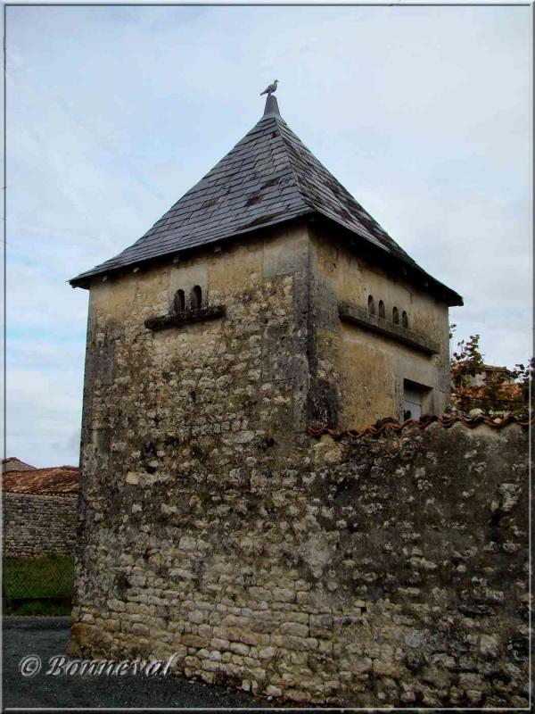 Pigeonnier intégré à l'habitation Cherbonnières Charente-Maritime