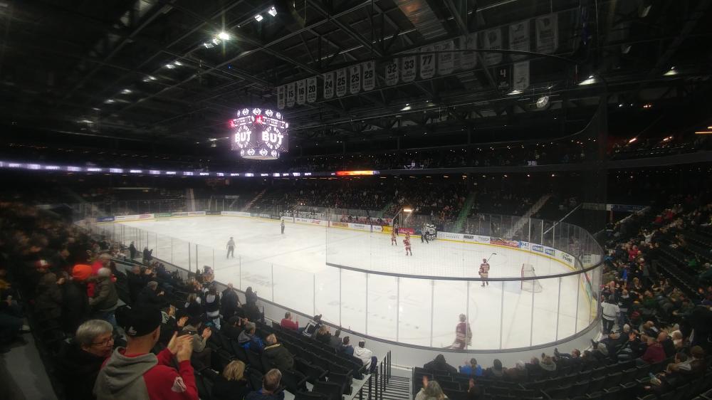 Le Titan d'Acadie-Bathurst contre les Olympiques de Gatineau, le 6 février 2024