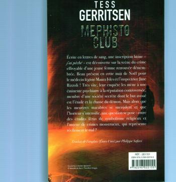 Tess Gerritsen - mephisto club (2)