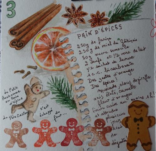 Calendrier de l'avent, suite de 2 à 10
