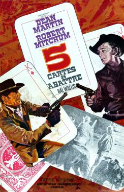 5 CARTES A ABATTRE BOX OFFICE FRANCE 1968 