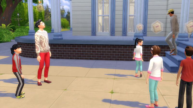 Semaine 2 - Quartier San Myshuno - Foyer Pizzazz