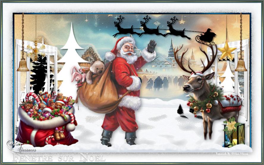 Fenêtre sur noël