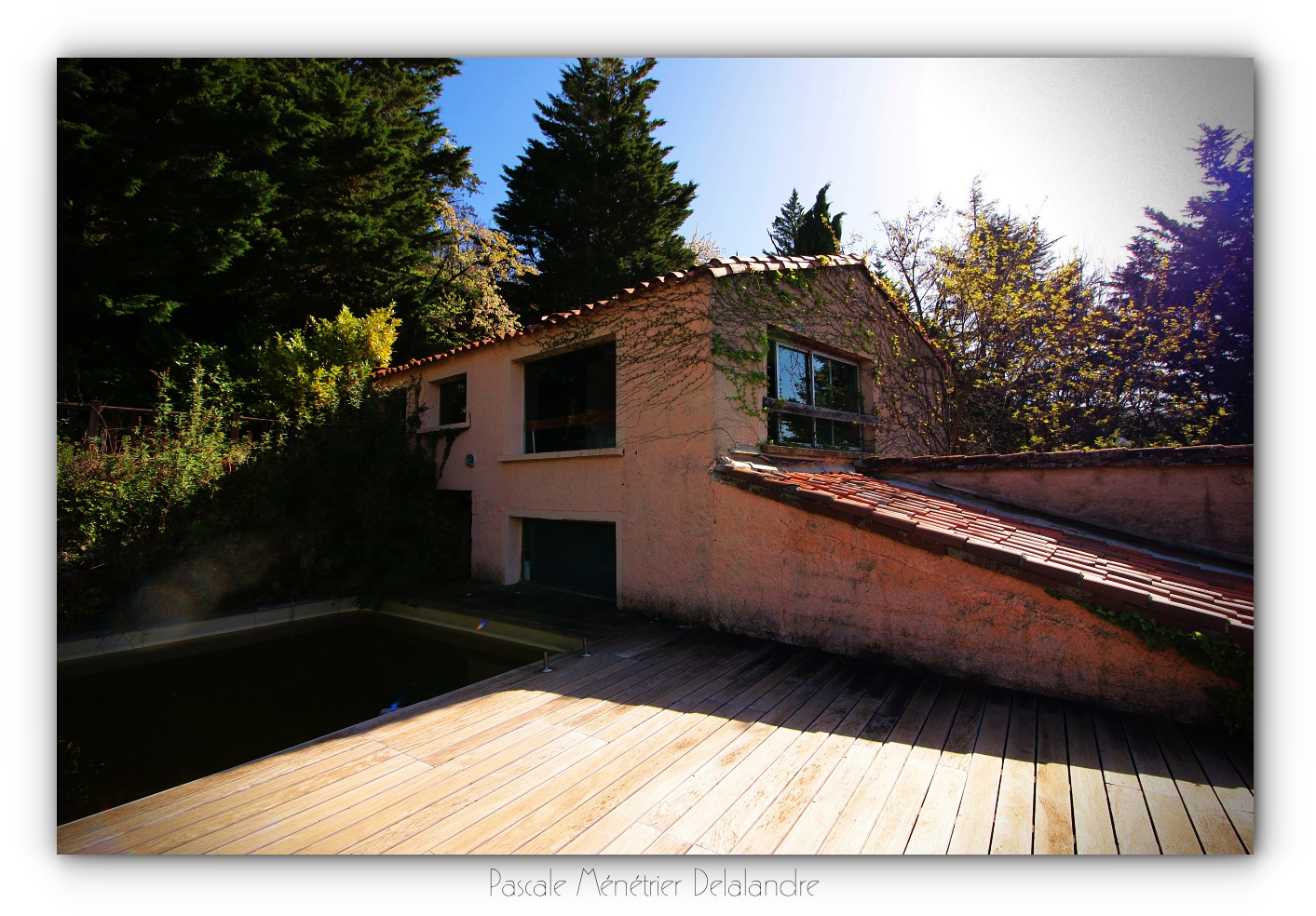 Urbex en Cévennes, Gard (3/3) - L'hôtel, ses salons et terrasses.