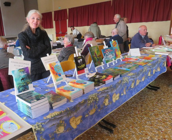 "Des livres au Village" à Recey-sur-Ource a permis de rencontrer des écrivain(e)s et une photographe talentueuse, Anne Spicas