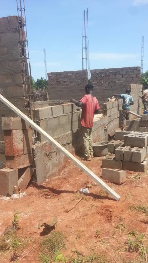 Un chantier qui avance bien!