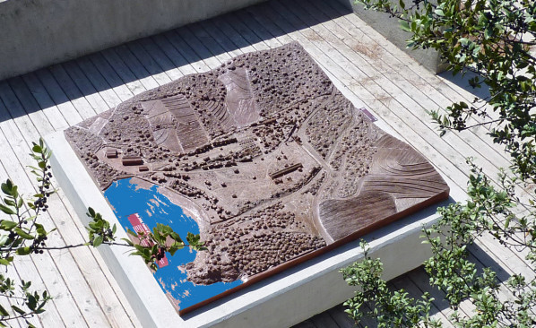 Paulilles - maquette du site