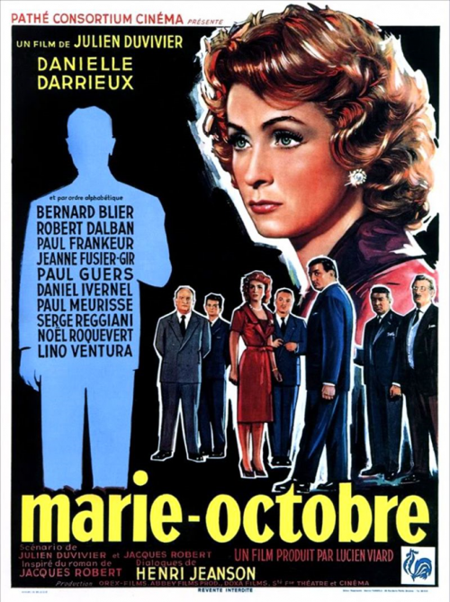 Marie Octobre, Julien Duvivier, 1959
