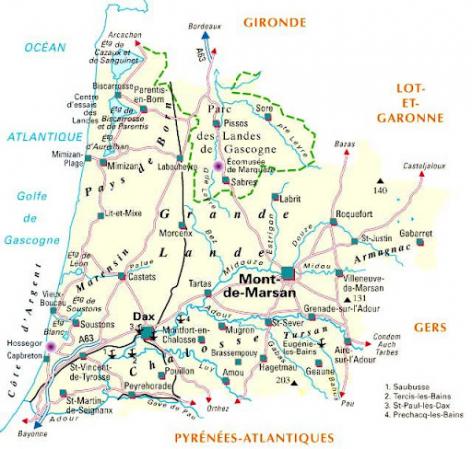 ⊱♥⊱╮ღ꧁  40 LES LANDES ꧂ღ ⊱♥≺  