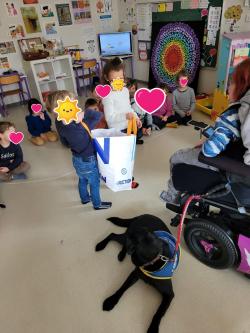 Témoignage à l'école Notre Dame à Drain 07/04/22