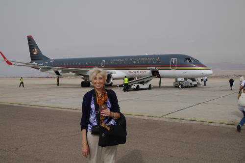 Jacqueline en Jordanie mai 2011