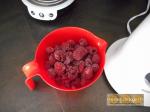 Glace minute à la framboise 