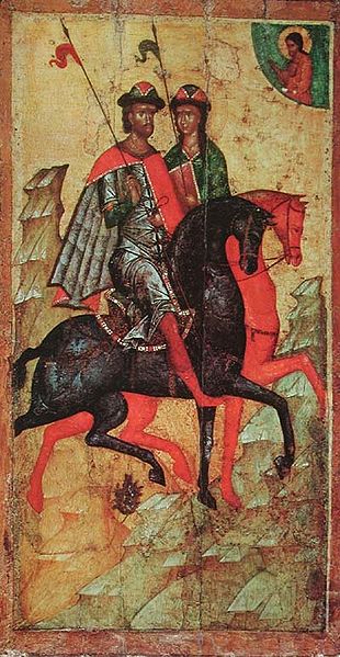 Saints Boris et Gleb († 1015)