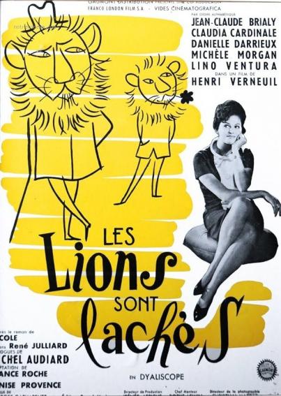 LES LIONS SONT LACHES - BOX OFFICE LINO VENTURA 1961