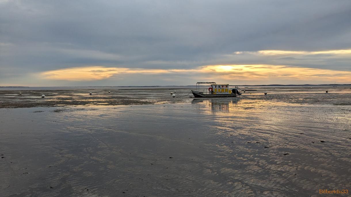 coucher de soleil à ...
