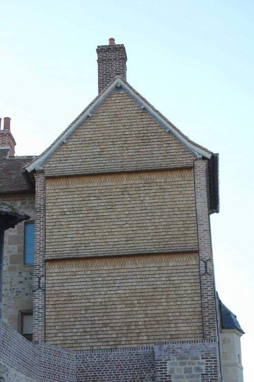 les tuiles en bois d'honfleur