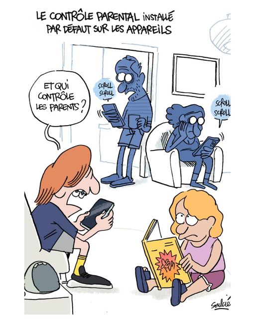 Les humoristes se moquent de l'addiction à Internet...