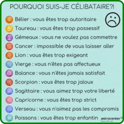 ⊱♥⊱╮ღ꧁ Lois du Zodiaque ꧂ღ ⊱♥≺