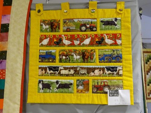 Une très belle exposition de patchwork à la MJC Lucie Aubrac