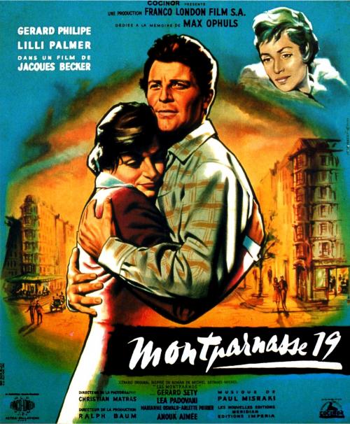 MONTPARNASSE 19 - BOX OFFICE LINO VENTURA 1958