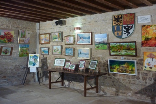 Les peintres de la Section Peinture des Amis du Châtillonnais ont exposé à Jully (Yonne)