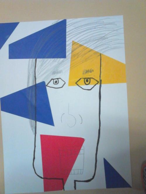 Portait, inspiration Lichenstein