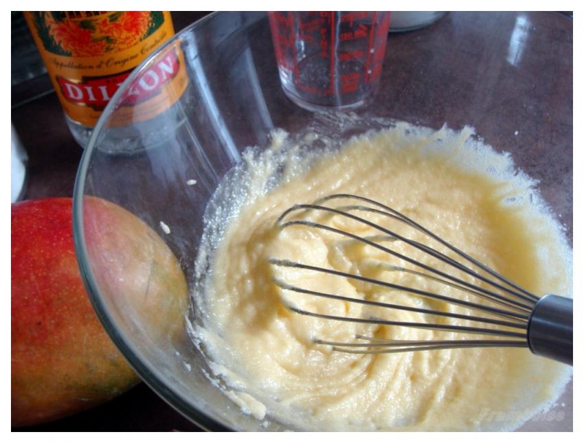 Gâteau moelleux à la Mangue