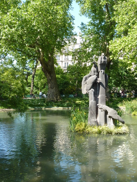 32 - Jardin des Batignoles - les rapaces