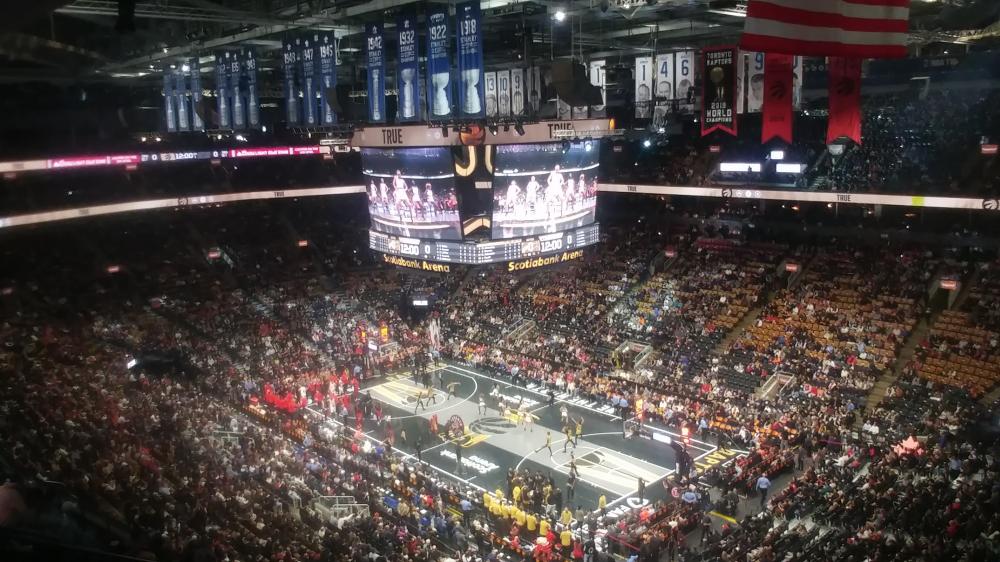 Long Weekend in Toronto - First Day: Epic Train Ride and Toronto Raptors on November 24th 2023