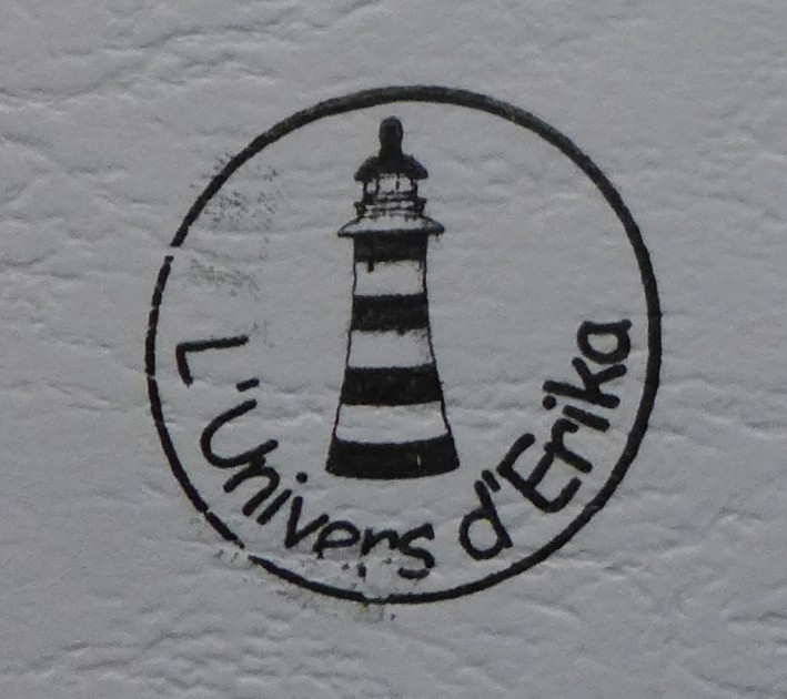 Un joli cadeau et une carte de voeux dans ma boite aux lettres...