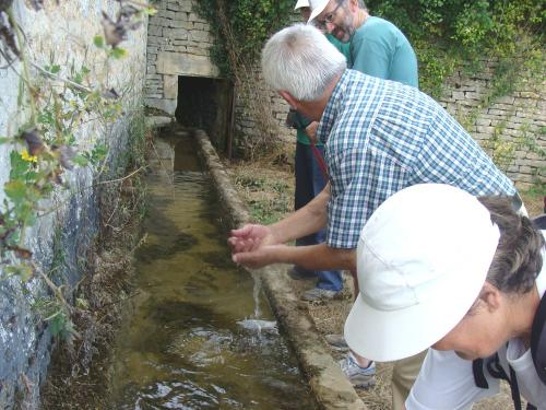 Visite du village de Meulson..