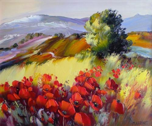 Peintures de : Michel Vézinet