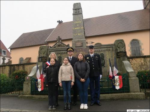 *  Commémoration "79ème anniversaire de la Libération" ce 19 novembre 2023 à Champagney.