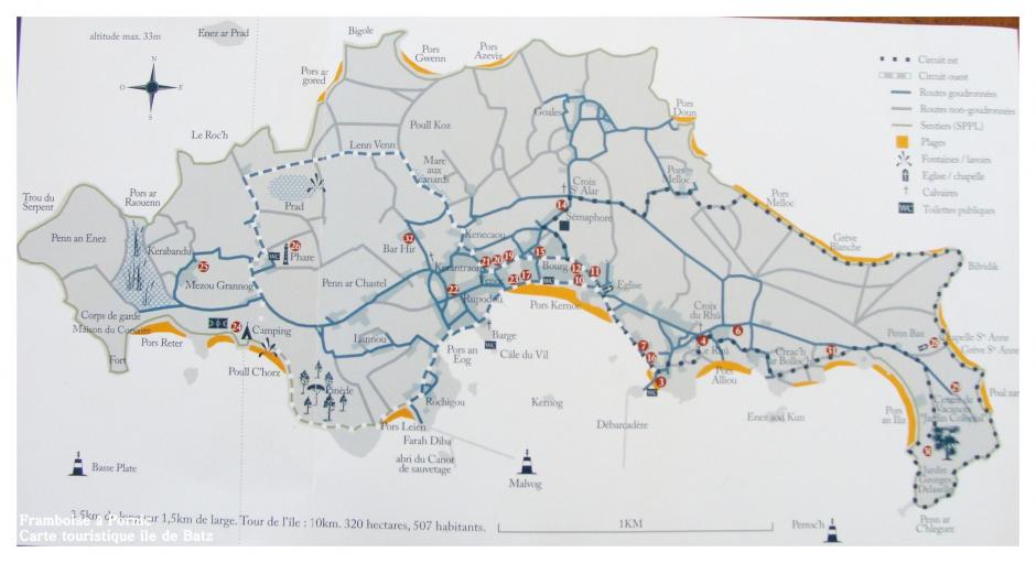 Ile de Batz Finistère nord - enez vaz -