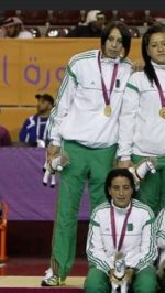 HEMISSI Sihem 2011 Médaille d'Or aux Jeux Panarabes à Doha (Qatar)