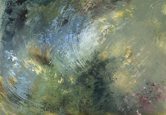 Peinture de ; Ludmila Budanov  peintre chypriote