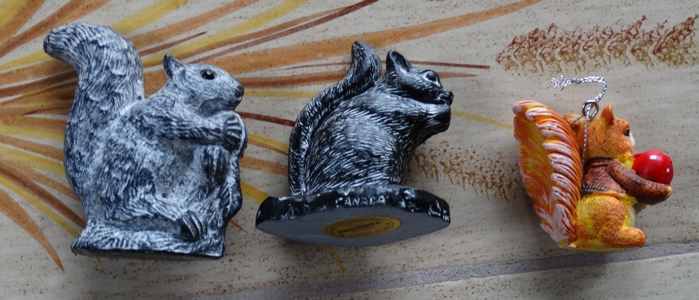 Trois petits écureuils...