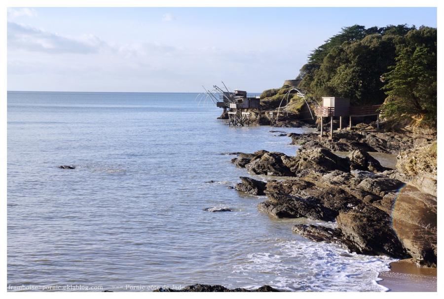 Soleil de décembre sur le littoral pornicais 