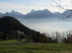 Compte-rendu rando du vendredi 12 novembre: le Chalet de l'Aulp depuis le col de la Forclaz (1147m)