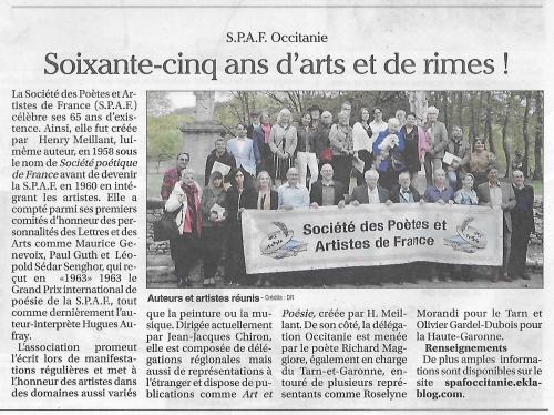 65 ANS DE LA SPAF