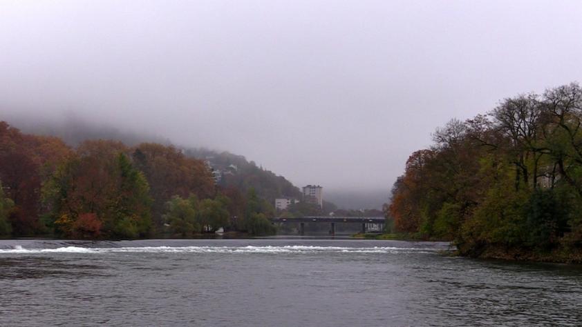 Un jour de novembre sur les rives du Doubs
