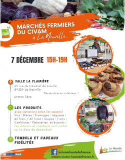 Marché de producteurs locaux : une nouvelle date!